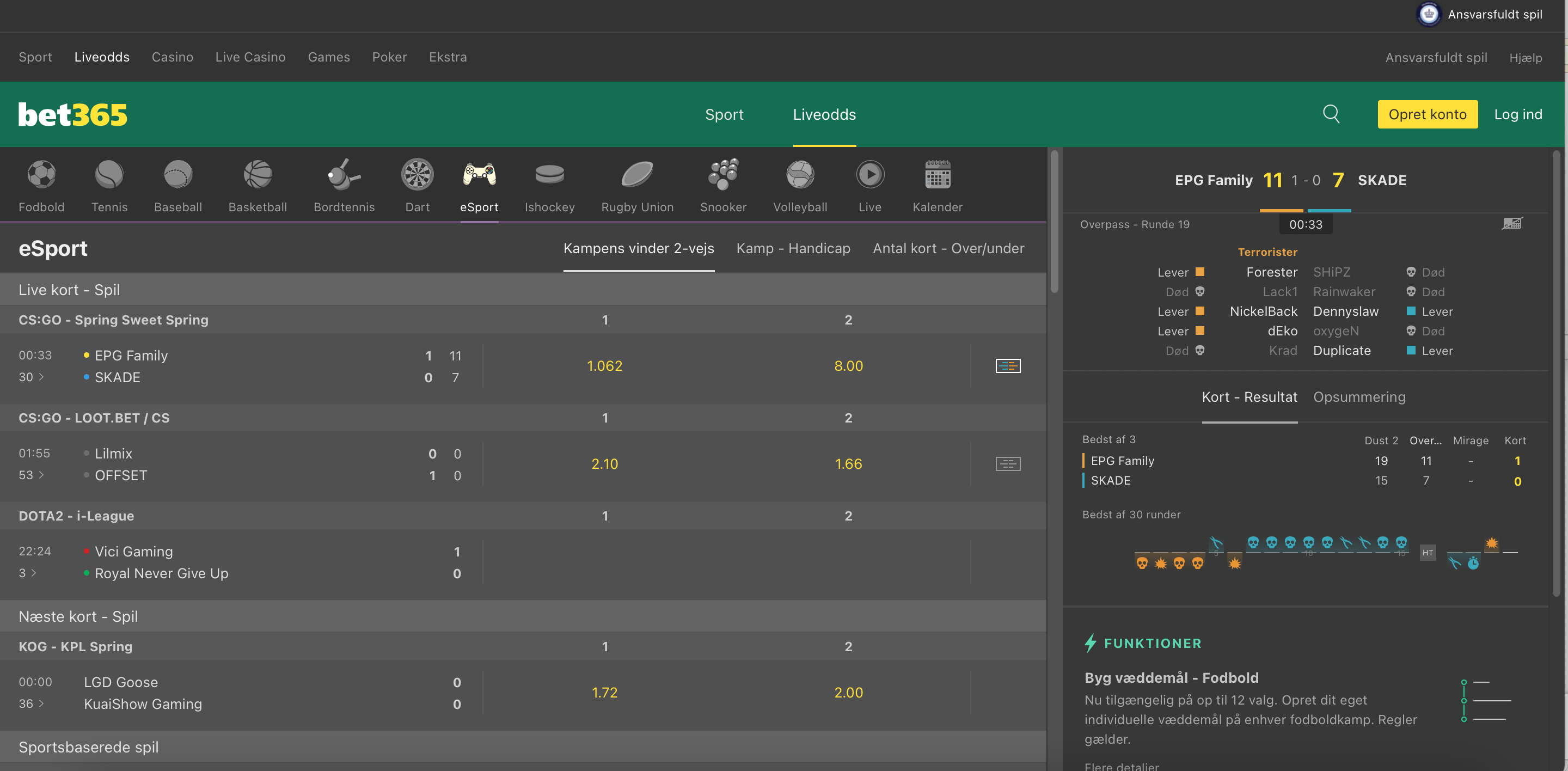 bet365 live betting