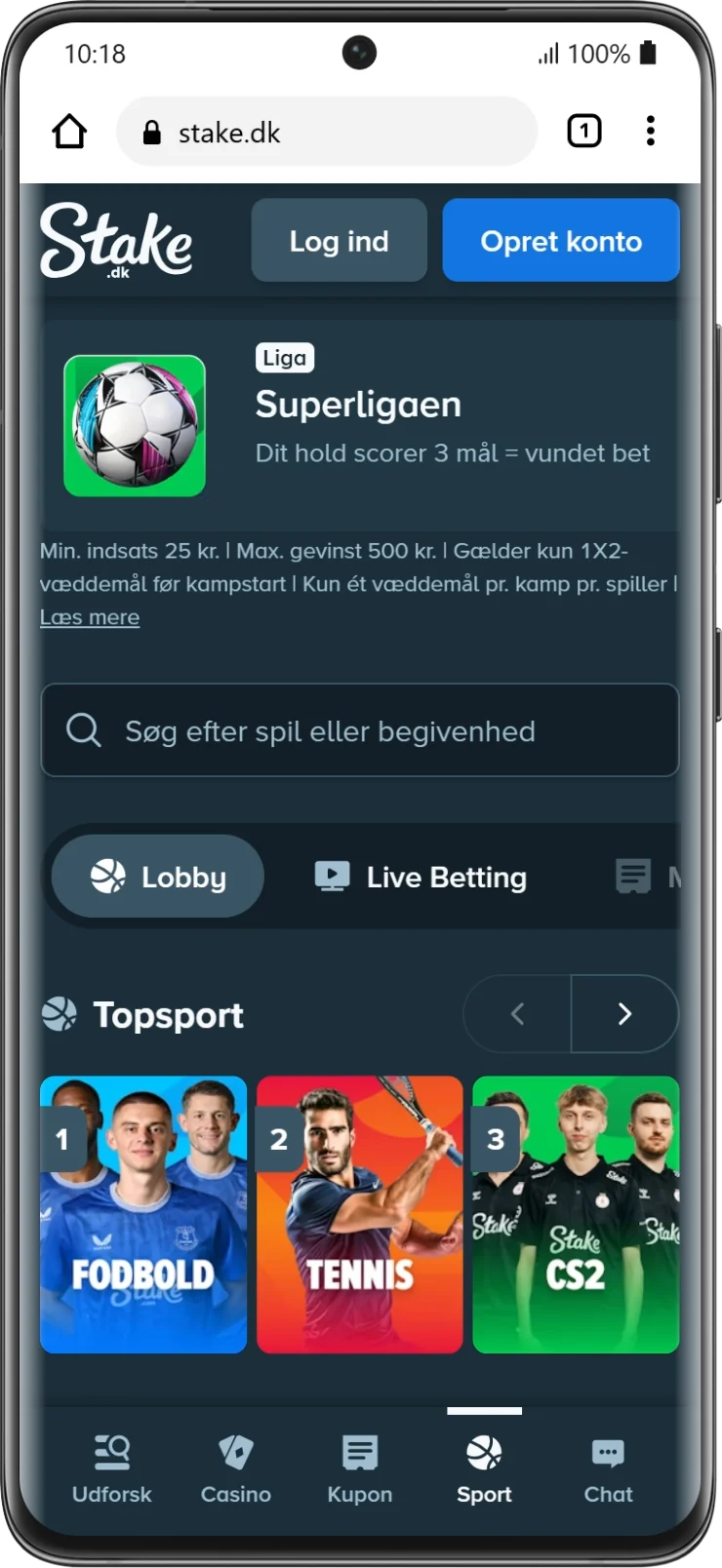 Stake Danmark